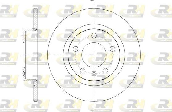 Roadhouse 61469.00 - Спирачен диск vvparts.bg