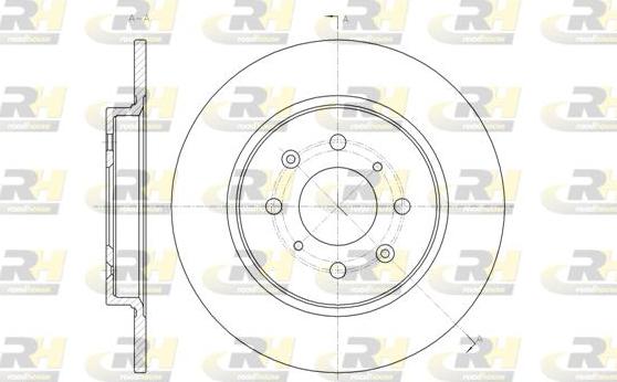 Roadhouse 61461.00 - Спирачен диск vvparts.bg