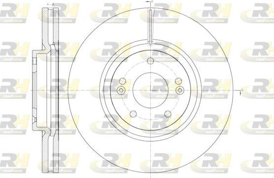 Roadhouse 61462.10 - Спирачен диск vvparts.bg