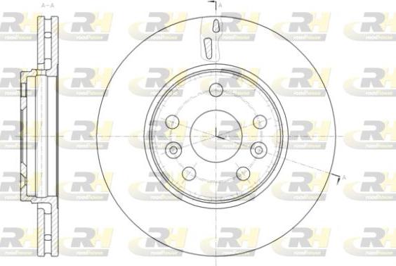 Roadhouse 61411.10 - Спирачен диск vvparts.bg