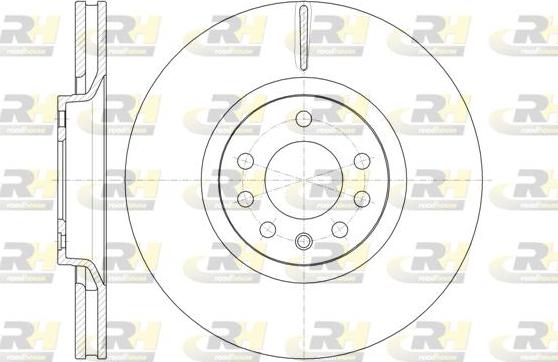 Roadhouse 61488.10 - Спирачен диск vvparts.bg