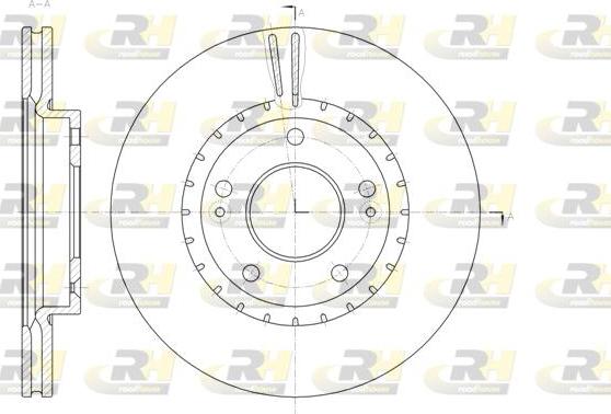 Roadhouse 61434.10 - Спирачен диск vvparts.bg