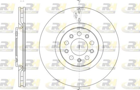 Roadhouse 61429.10 - Спирачен диск vvparts.bg