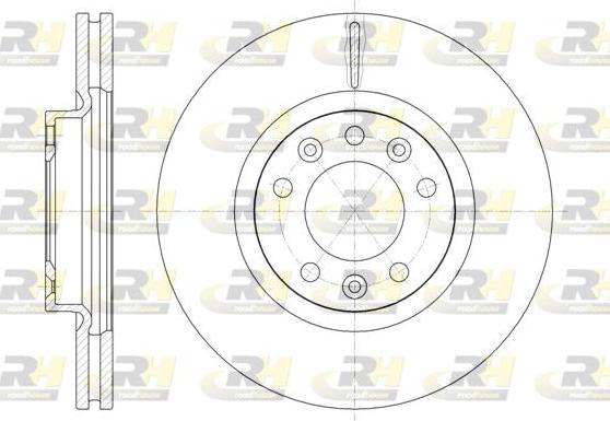 Roadhouse 61471.10 - Спирачен диск vvparts.bg