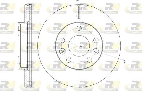 Roadhouse 61478.10 - Спирачен диск vvparts.bg