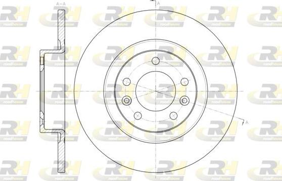 Roadhouse 61473.00 - Спирачен диск vvparts.bg