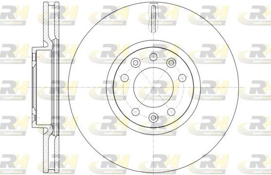 Roadhouse 61472.10 - Спирачен диск vvparts.bg