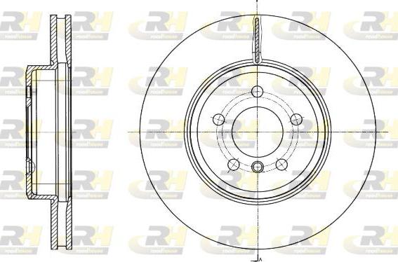 Roadhouse 61549.10 - Спирачен диск vvparts.bg