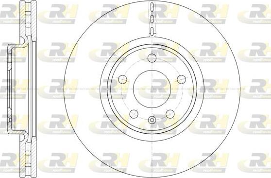 Roadhouse 61543.10 - Спирачен диск vvparts.bg