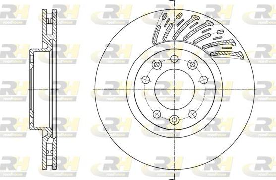 Roadhouse 61556.10 - Спирачен диск vvparts.bg