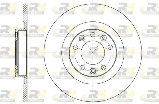 Roadhouse 61557.00 - Спирачен диск vvparts.bg