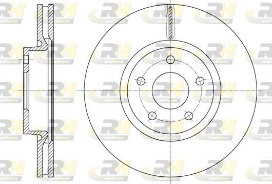 Roadhouse 61562.10 - Спирачен диск vvparts.bg