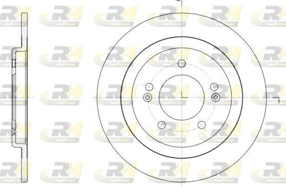 Roadhouse 61506.00 - Спирачен диск vvparts.bg