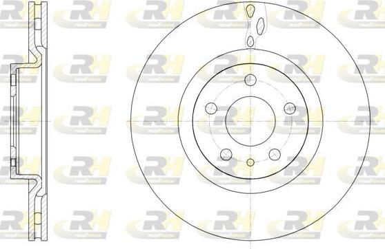 Roadhouse 61501.10 - Спирачен диск vvparts.bg