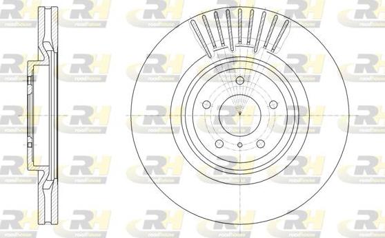 Roadhouse 61508.10 - Спирачен диск vvparts.bg