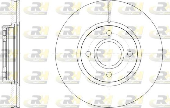 Roadhouse 61502.10 - Спирачен диск vvparts.bg