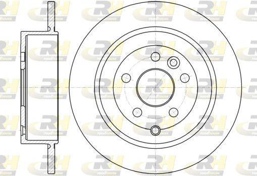 Roadhouse 61516.00 - Спирачен диск vvparts.bg