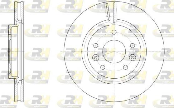 Roadhouse 61581.10 - Спирачен диск vvparts.bg