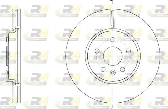 Roadhouse 61534.10 - Спирачен диск vvparts.bg