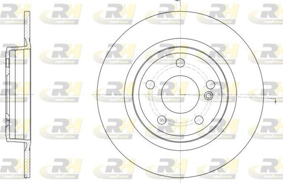 Roadhouse 61523.00 - Спирачен диск vvparts.bg