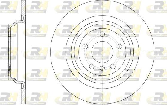 Roadhouse 61577.00 - Спирачен диск vvparts.bg