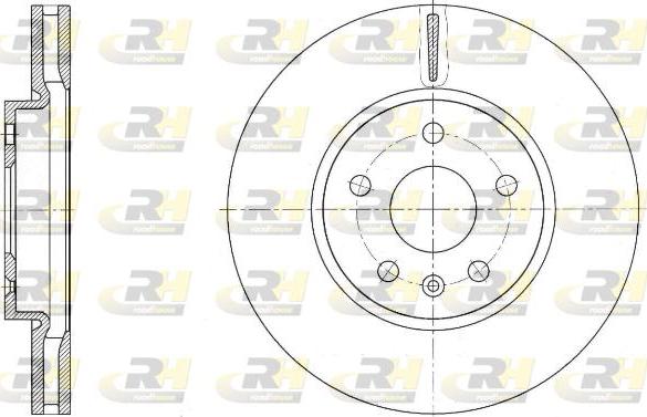 Roadhouse 61642.10 - Спирачен диск vvparts.bg