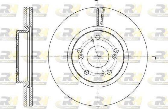 Roadhouse 61653.10 - Спирачен диск vvparts.bg