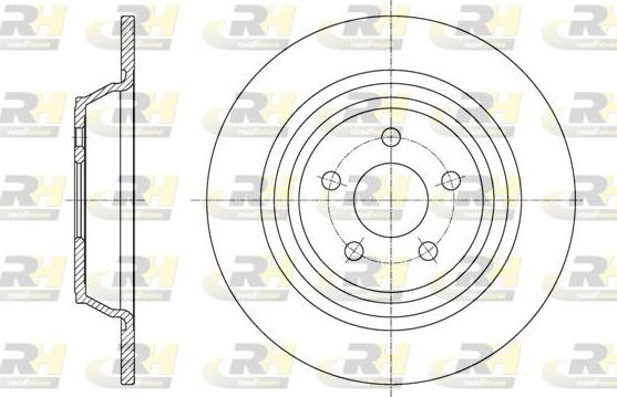 Roadhouse 61604.00 - Спирачен диск vvparts.bg