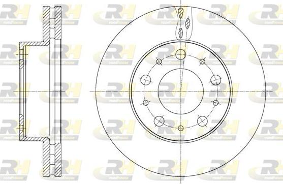 Roadhouse 61600.10 - Спирачен диск vvparts.bg