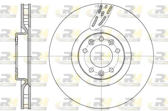 Roadhouse 61627.10 - Спирачен диск vvparts.bg