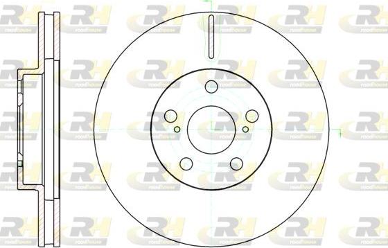 Roadhouse 61093.10 - Спирачен диск vvparts.bg