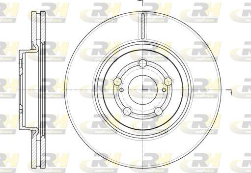 Roadhouse 61092.10 - Спирачен диск vvparts.bg