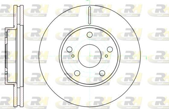 Roadhouse 61043.10 - Спирачен диск vvparts.bg