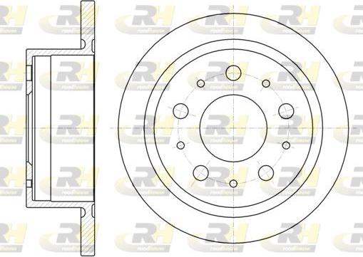 Roadhouse 61057.00 - Спирачен диск vvparts.bg