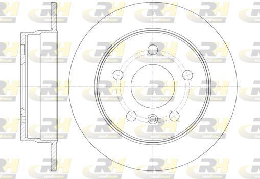 Roadhouse 61065.00 - Спирачен диск vvparts.bg