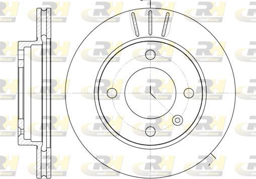 Roadhouse 6106.10 - Спирачен диск vvparts.bg