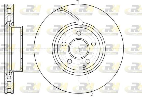 Roadhouse 61067.10 - Спирачен диск vvparts.bg