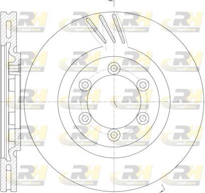 Roadhouse 61000.10 - Спирачен диск vvparts.bg