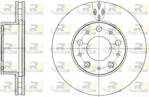 Roadhouse 61015.10 - Спирачен диск vvparts.bg