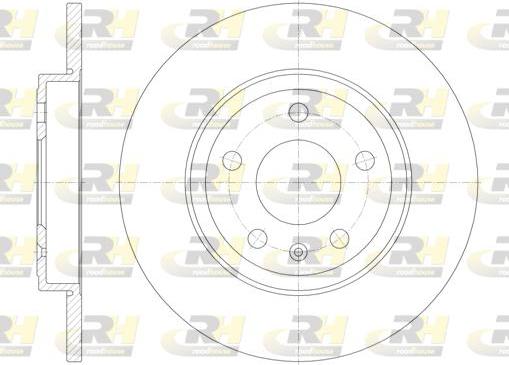 Roadhouse 61011.00 - Спирачен диск vvparts.bg