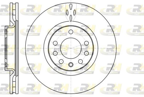 Roadhouse 61017.10 - Спирачен диск vvparts.bg