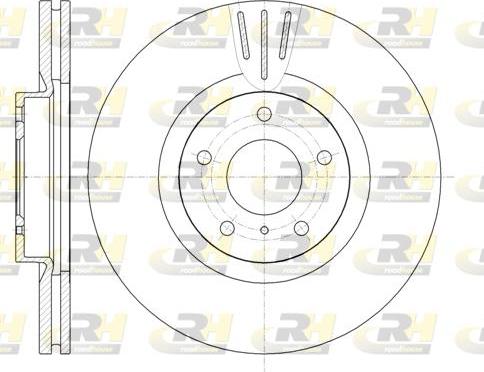 Roadhouse 61086.10 - Спирачен диск vvparts.bg