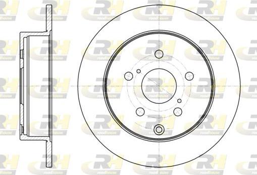 Roadhouse 61088.00 - Спирачен диск vvparts.bg