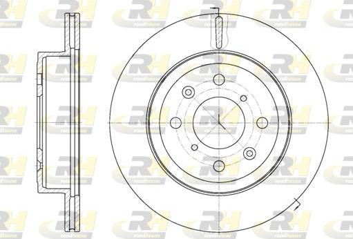 Roadhouse 61038.10 - Спирачен диск vvparts.bg