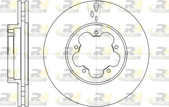 Roadhouse 61021.10 - Спирачен диск vvparts.bg