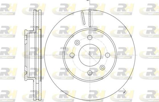 Roadhouse 61023.10 - Спирачен диск vvparts.bg