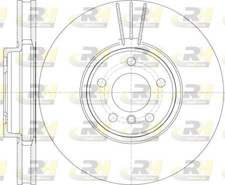 Roadhouse 61079.10 - Спирачен диск vvparts.bg