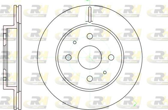 Roadhouse 61190.10 - Спирачен диск vvparts.bg