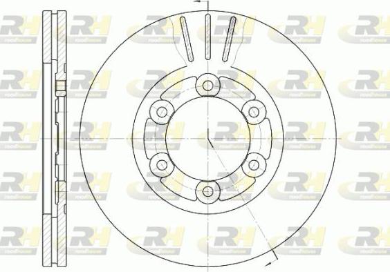 Roadhouse 61164.10 - Спирачен диск vvparts.bg