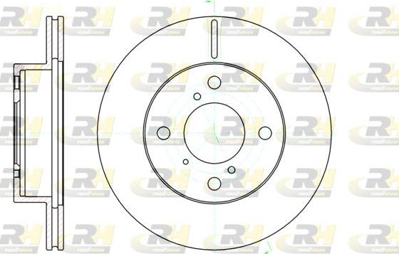 Roadhouse 61104.10 - Спирачен диск vvparts.bg